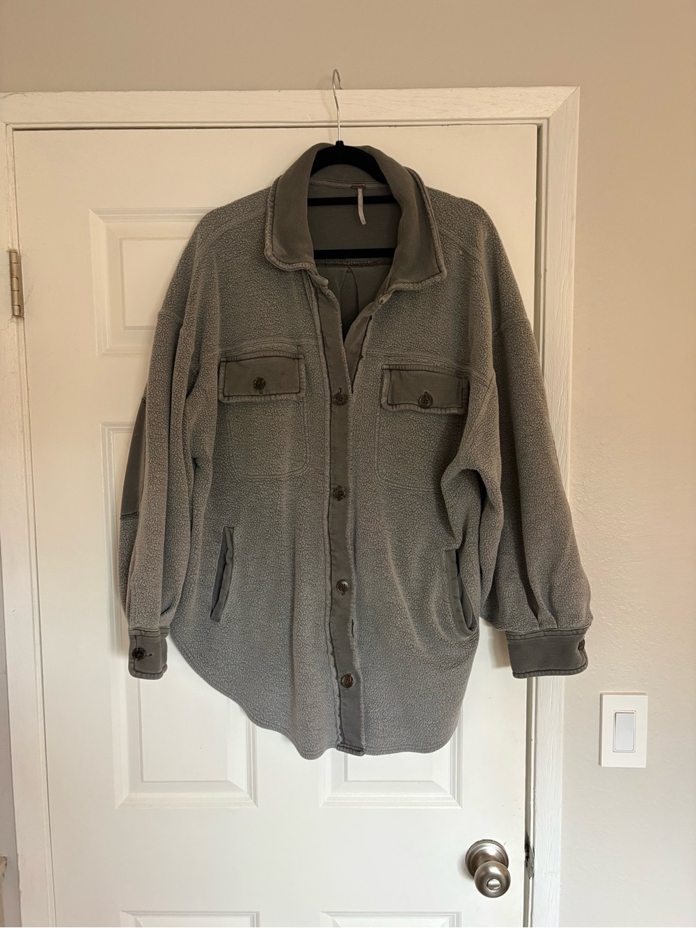Free People Fleece Shacket